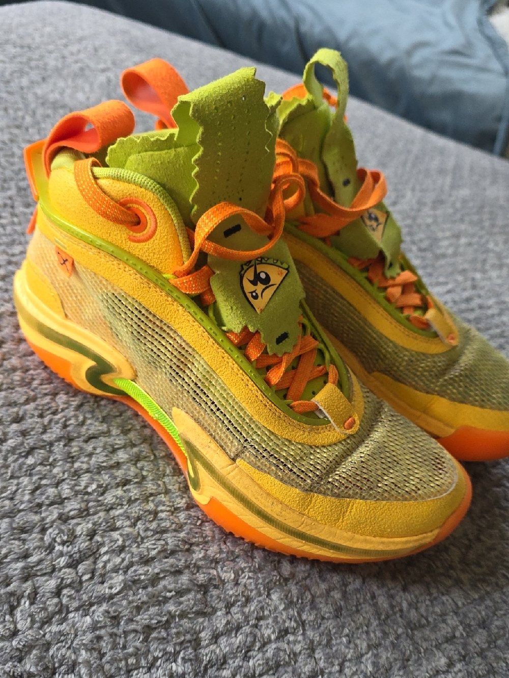 Youth Nike Jordan 36 Jayson Tatum 'Taco Jays' Basketball Sneakers